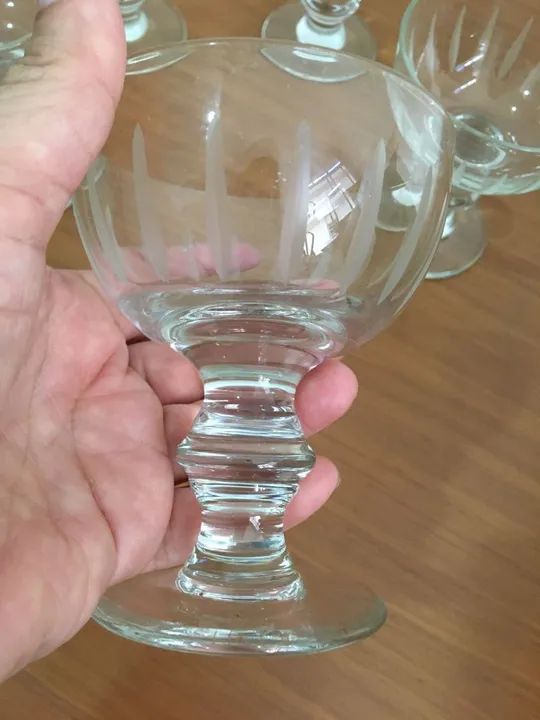 Taças antigas para sobremesa vintage  - Foto 5