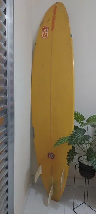 PRANCHA DE SURF BENNETT FOAM 150 COM DECK. + CAPA DE VIAGEM REFORÇADA + SUPORTE DE PAREDE - Foto 2
