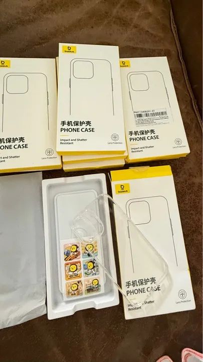 Capa iPhone 16 Baseus flexível  - Foto 5