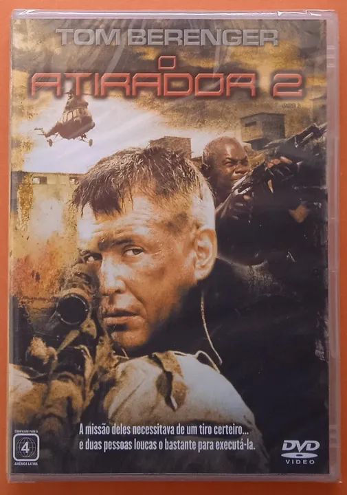 Dvd O Atirador 2 (Lacrado)