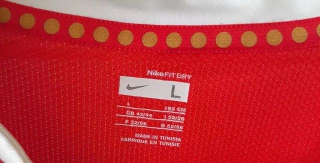 CAMISA SELECAO RUSSIA NIKE EURO 2008 AUSTRIA SUIÇA MADE IN TUNISIA COM ETIQUETAS  - Foto 3