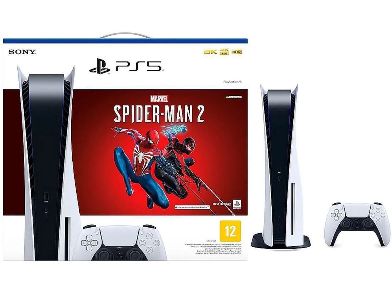 PS5 c/ Leitor + GARANTIA. Temos Loja Física 