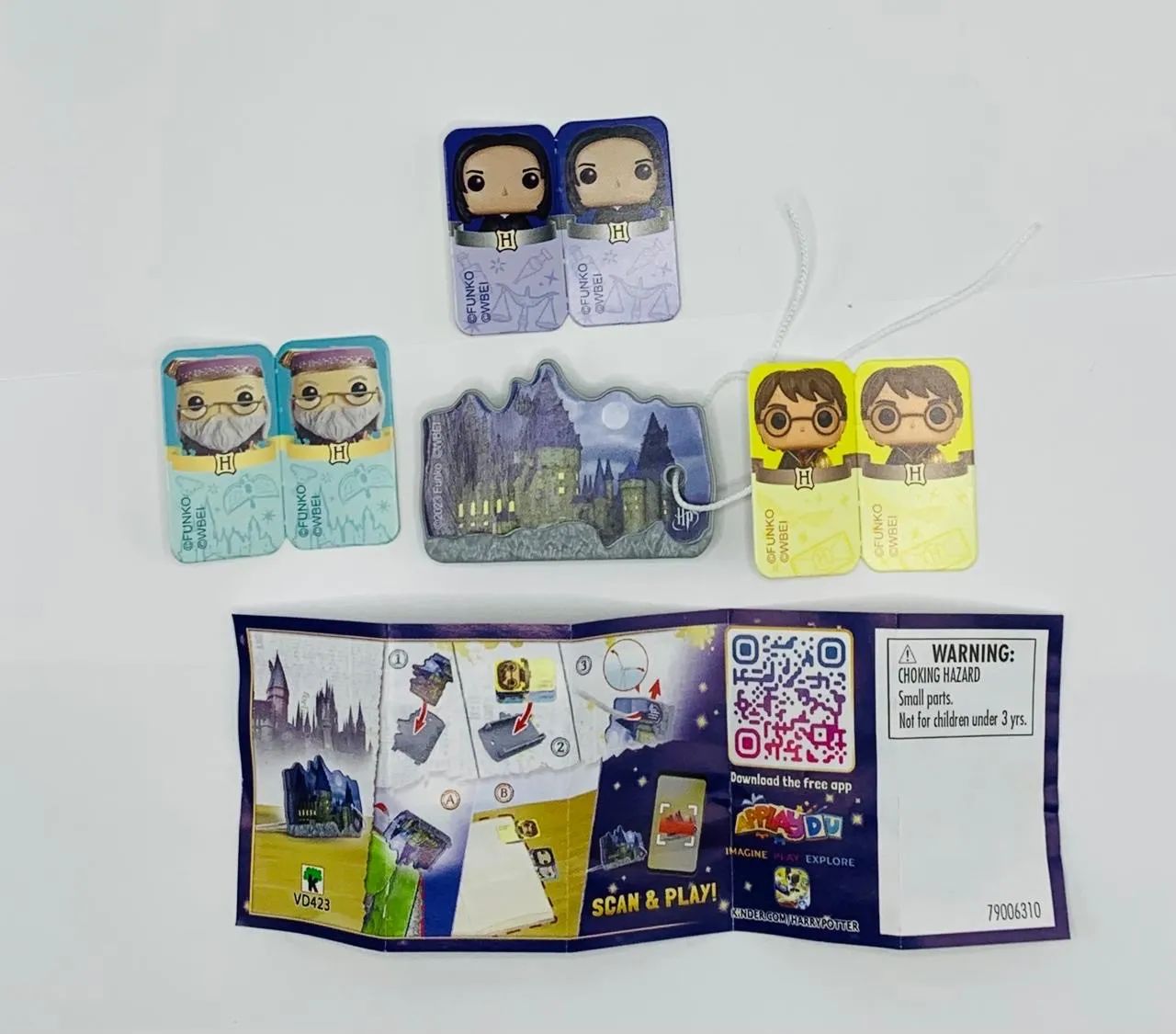 Coleção Kinder Ovo Harry Potter EUA