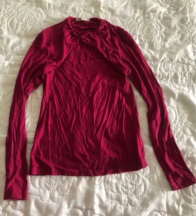 Blusa manga longa 