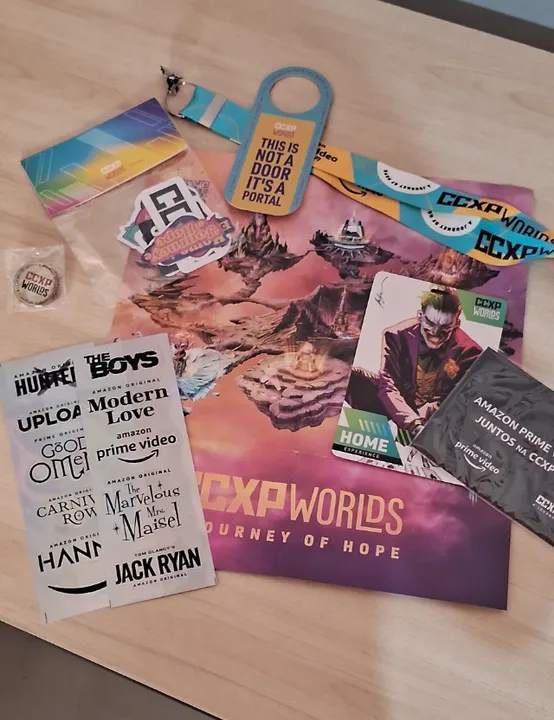 Kit CCXP Worlds 2020 (Home Experience)