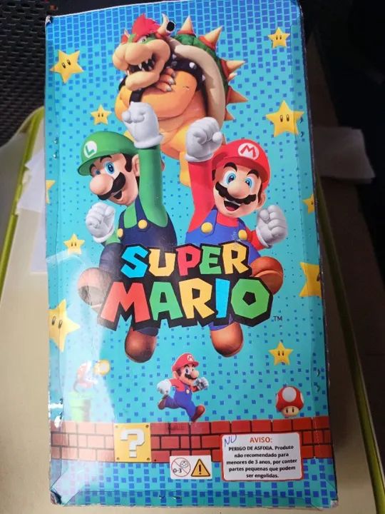 Figure Boneco Super Mario Bros Mario 14CM Importado Game Jogo - Foto 5