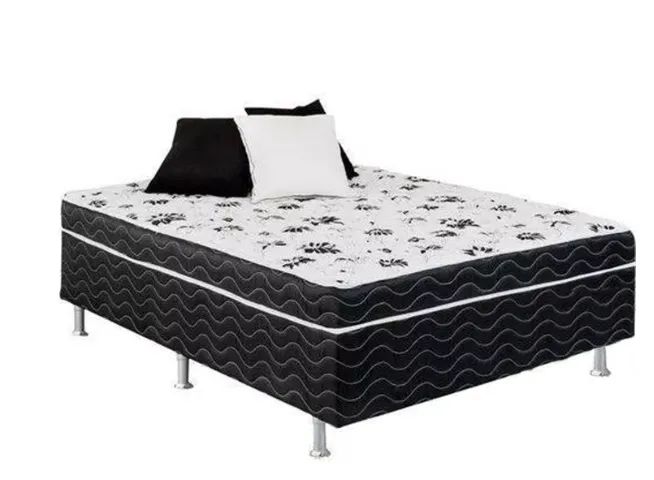 Cama Box Conjugada Casal Mola Ensacada 55x88x188