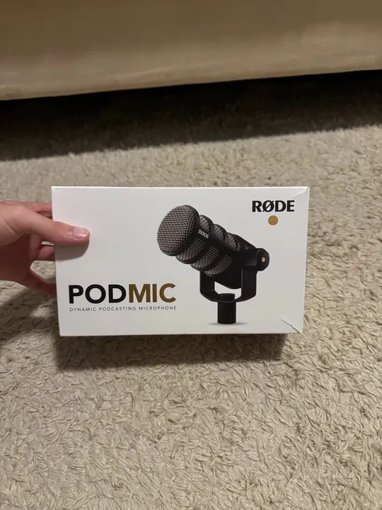 Microfone PodMic Rode