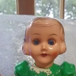 ? Boneca Antiga de Pasta - Articulada e Bem Conservada! ? - Foto 3