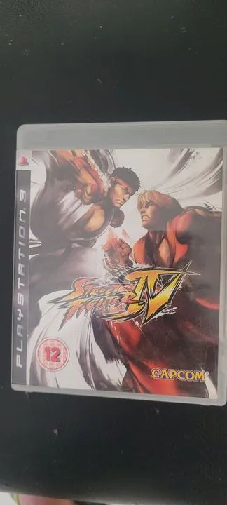 Jogo Original Playstation 3 Street Fighter 4