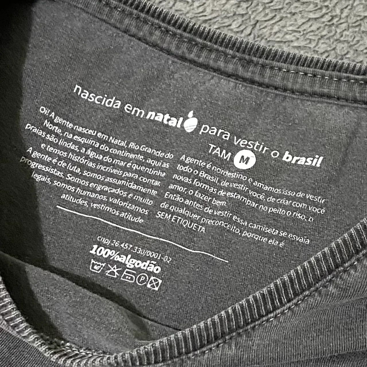 Tamanho M Sem Etiqueta camiseta Fuderoso NOVA (Leia o anúncio - Foto 2