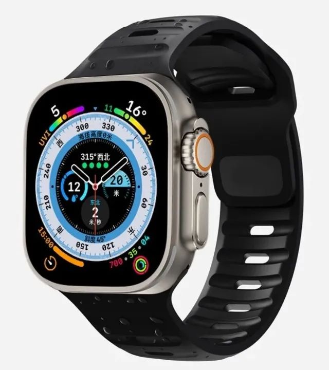 Pulseira Mariner Para Apple Watch 42mm 44mm 45mm Ultra 49mm - Foto 5