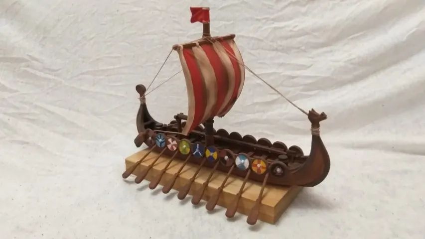 Barco Viking 3D - Foto 3