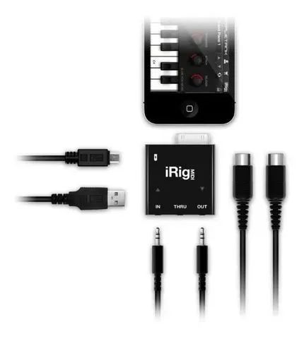 Interface Ik Multimedia iRig MIDI 1ra geração (iPhone ou Ipad) - Foto 3