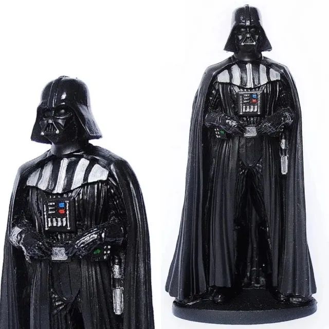 Boneco Darth Vader da Saga Star Wars Miniatura em Resina