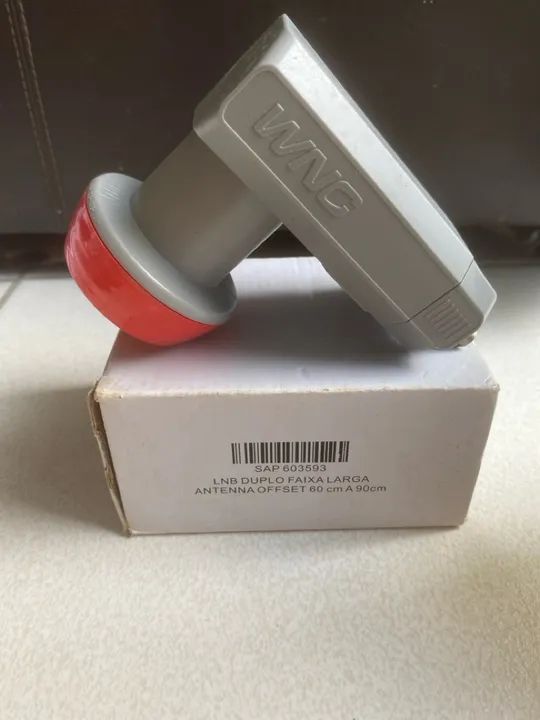 LNB Duplo Faixa Larga Antena Offset 60cm a 90cm - Foto 2