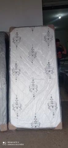 CAMA BOX SOLTEIRO NOVA ESPUMA SELADA  - Foto 2