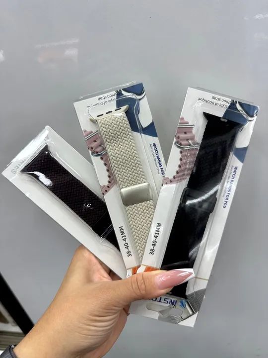 Pulseiras para Smartwatch - Diversos Modelos e Cores