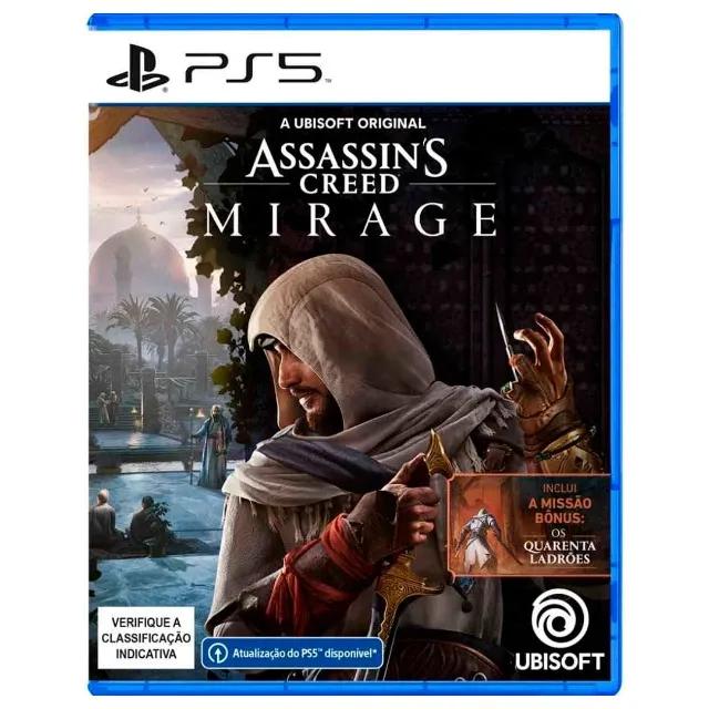 Jogo Assassin's Creed Mirage Seminovo - PS5 | Pegamos o seu jogo de entrada!