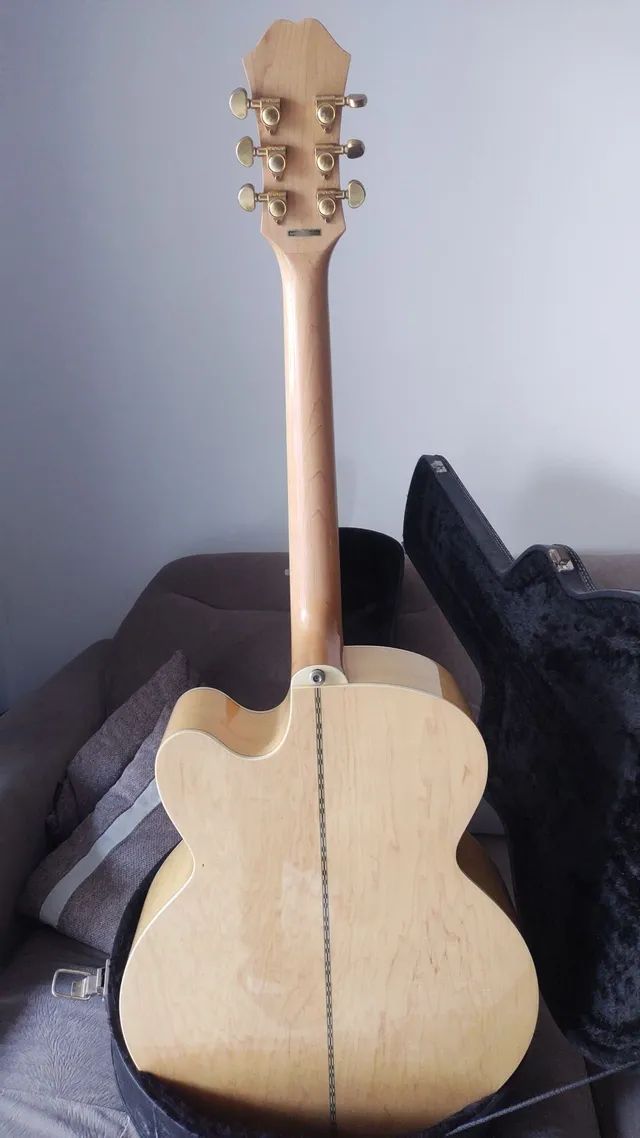 Violão Epiphone EJ 200 CE GOLD - Foto 5