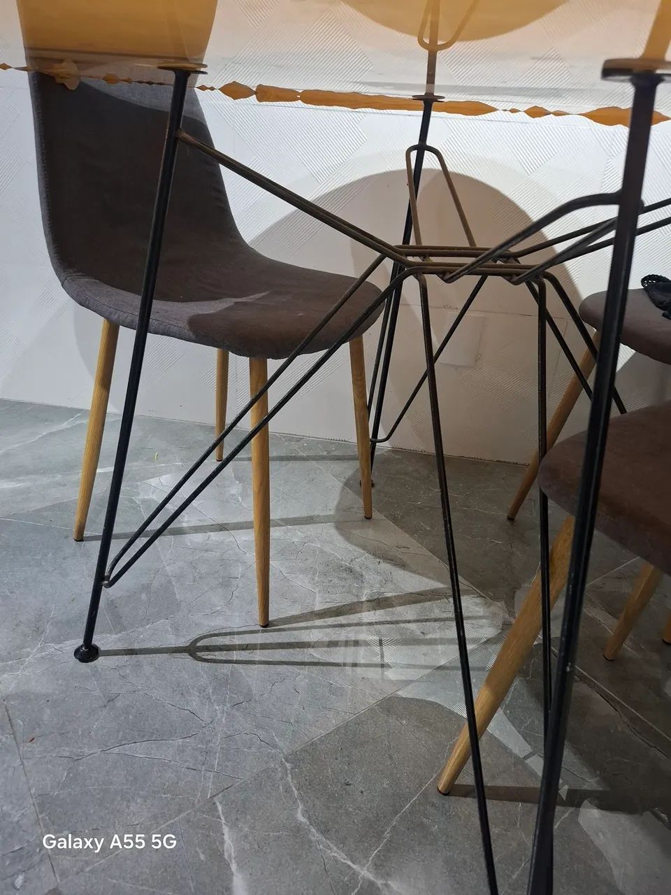 Mesa de Jantar Redonda de vidro! - Foto 4