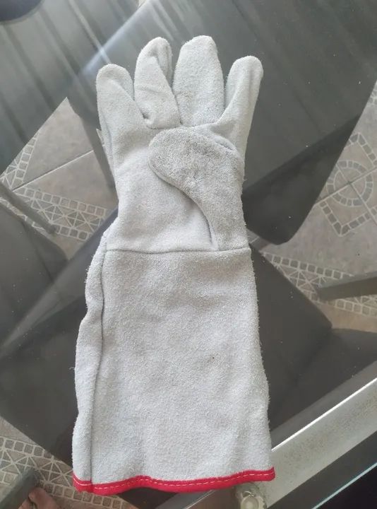 Luva de raspa petroleira Punho 20 cm, Luveq CA 26749 = 52 pares - Foto 4