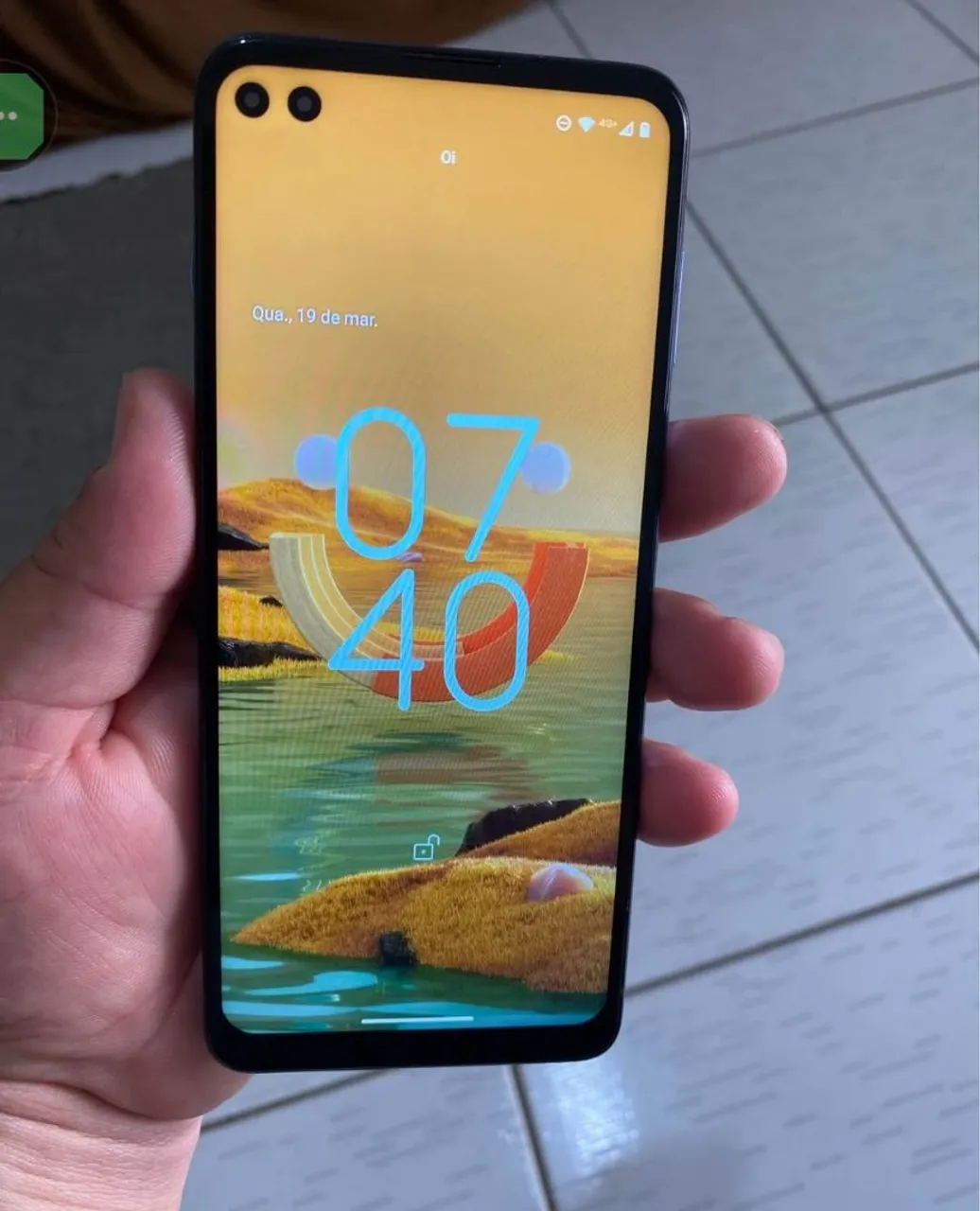Troco ou vendo moto g100 celular top pegando tudo ok 256 gb 12 de ram