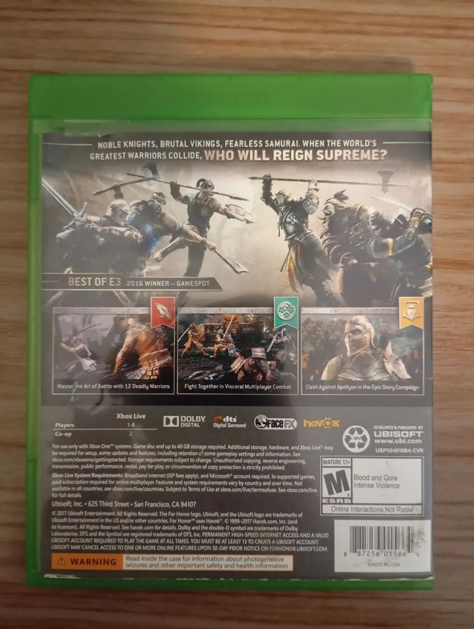 Jogo para Xbox One For Honor - Foto 2