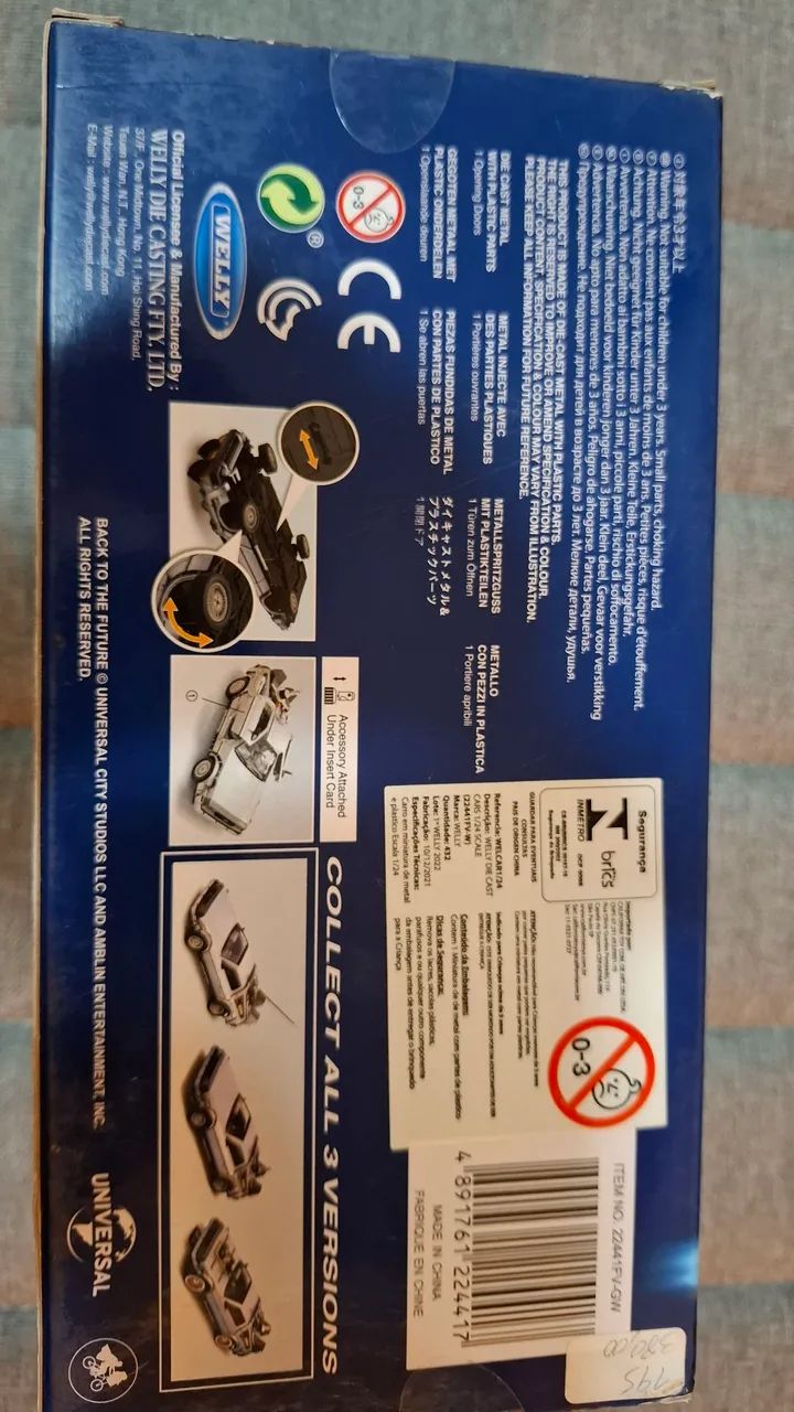 Carro DeLorean - De Volta para o Futuro - 1/24 - Foto 4