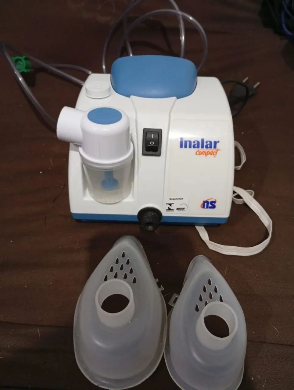 Nebulizador Inalar Compact - Completo - Foto 3