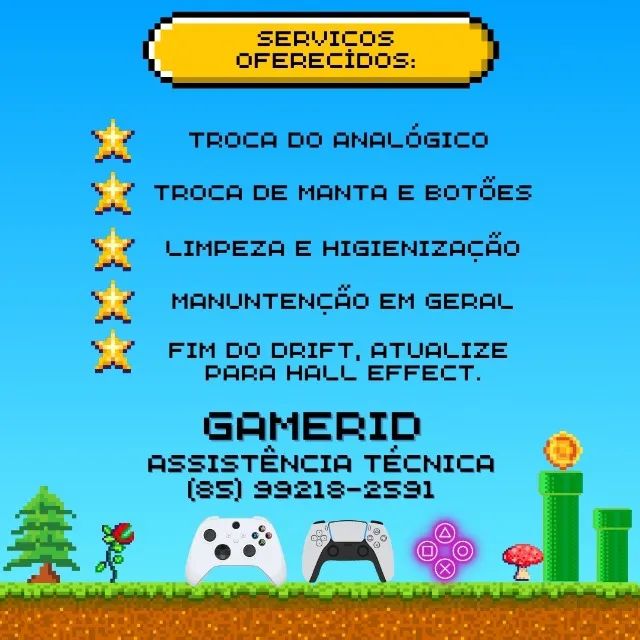 Conserto de controles PS4, PS5, Xbox One, Xbox Séries S/X - Foto 4