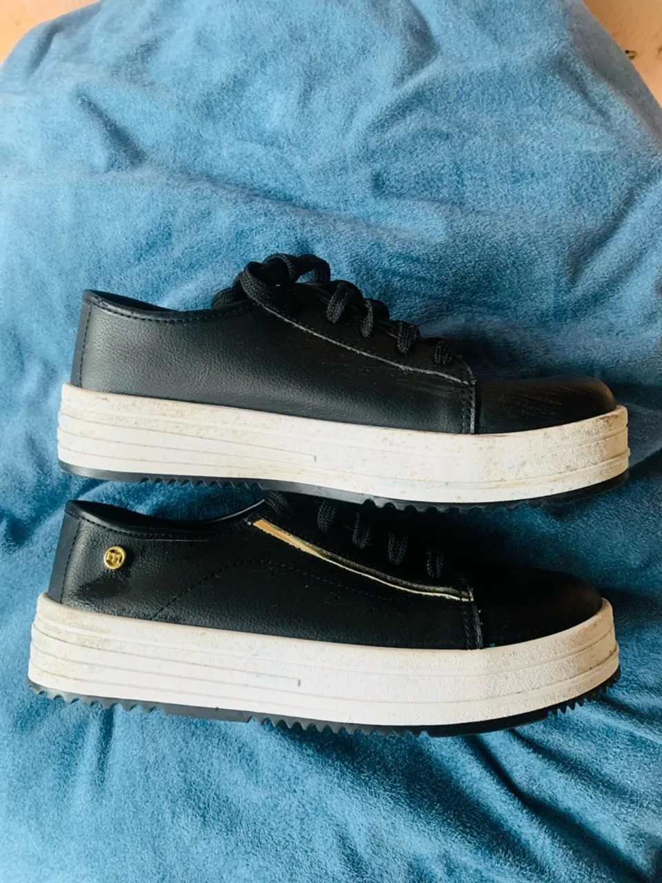 Sapato Feminino Moleca plataforma preto