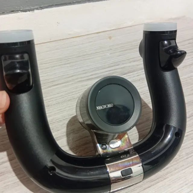 Volante Xbox 360 Wireless Speed Wheel sem fio (SEM TESTE) - Foto 4