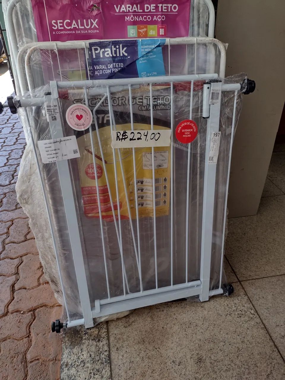 Grade de Proteção pra Porta,  Cães e Bebe - Foto 4
