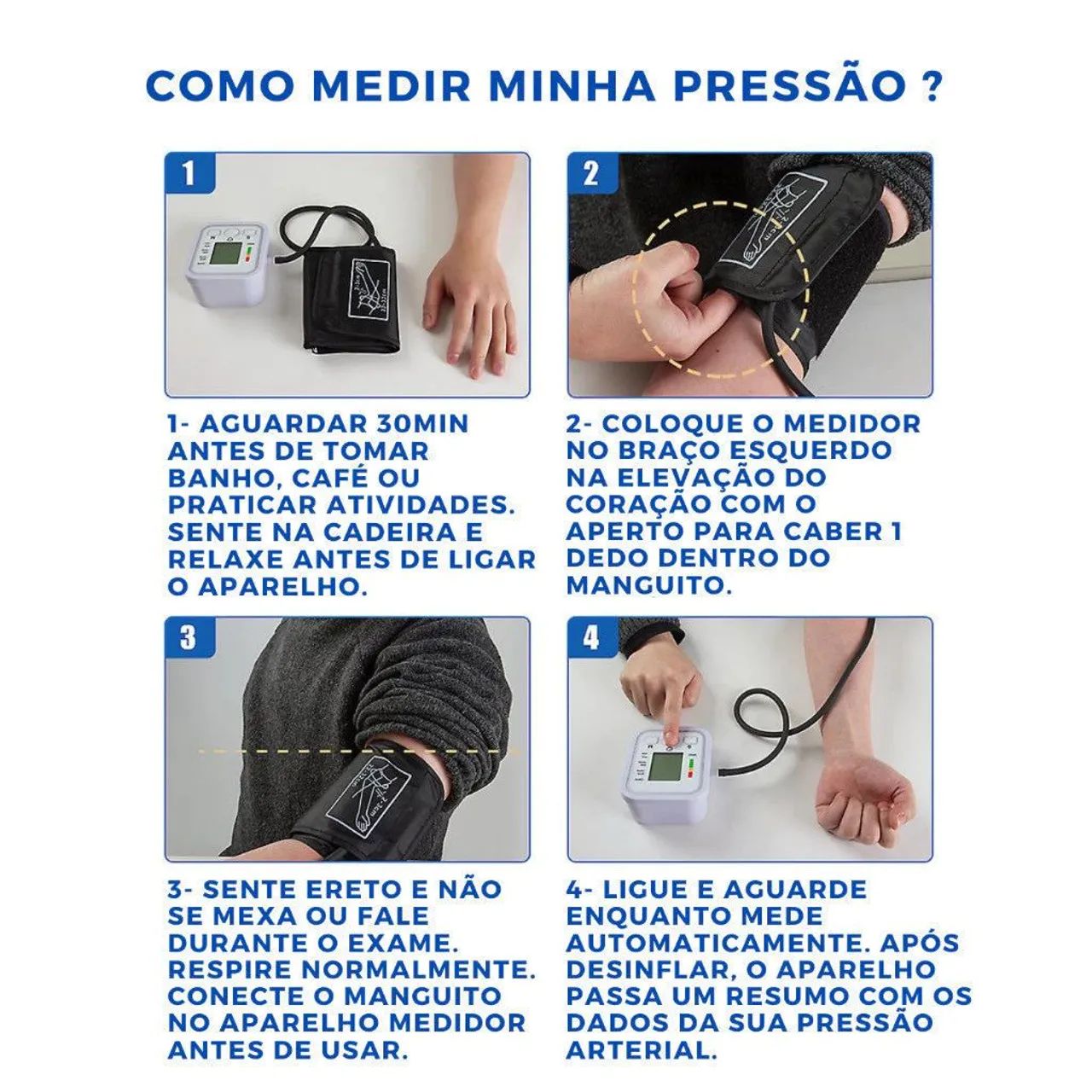 Aparelho aferição medir pressão  - Foto 2
