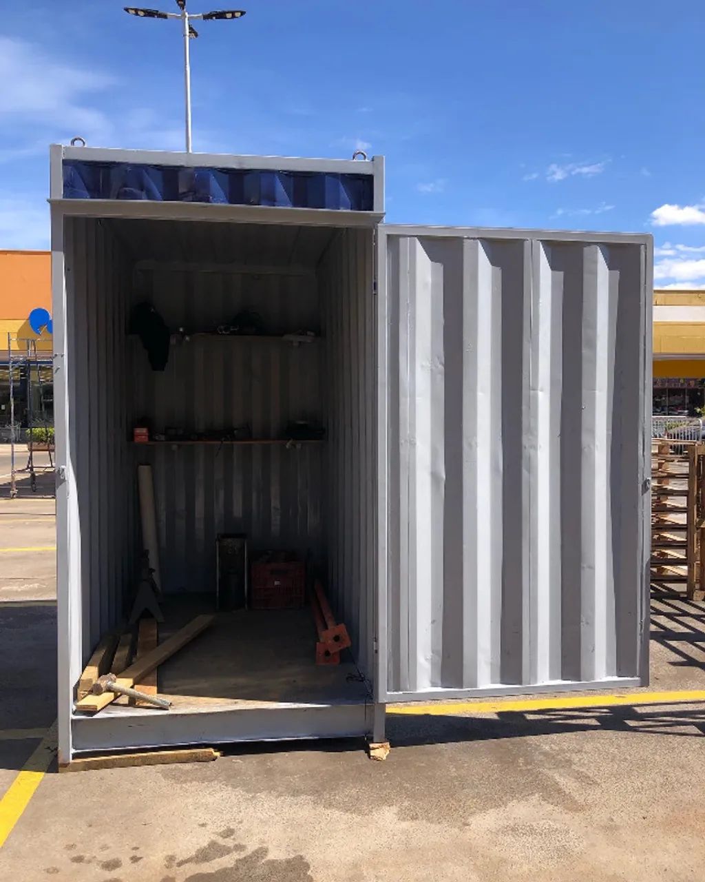 Contêiner BOX Marítimo - Para Obras e Eventos - DF e Entorno - Foto 4
