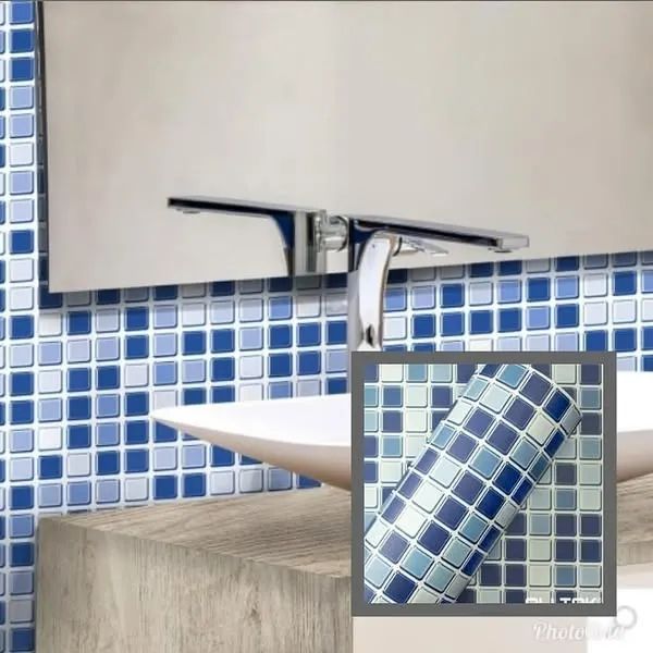 Ideias de adesivo para cozinha e banheiro - Foto 2