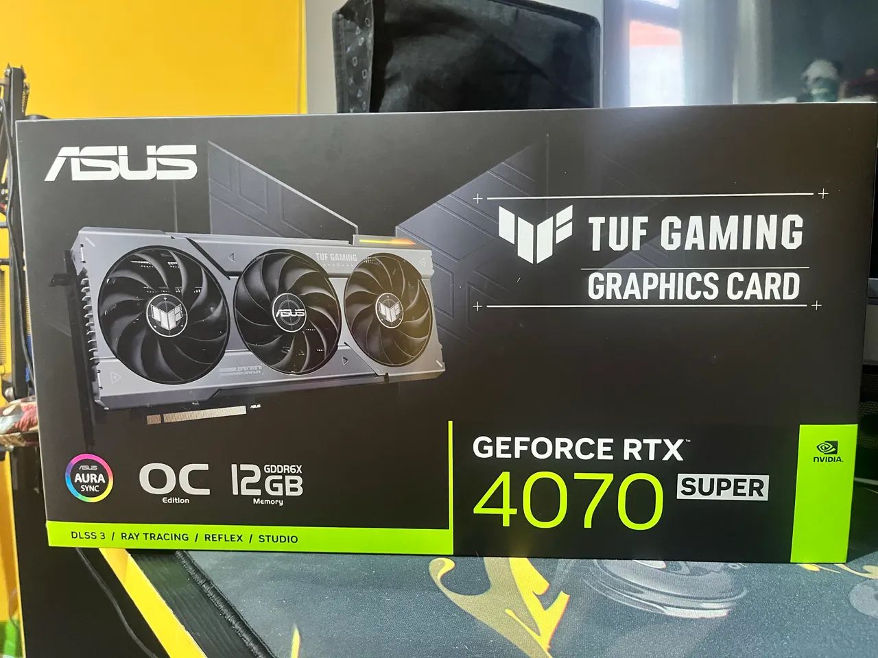 Placa de vídeo RTX 4070 Super Asus Tuf Gaming 