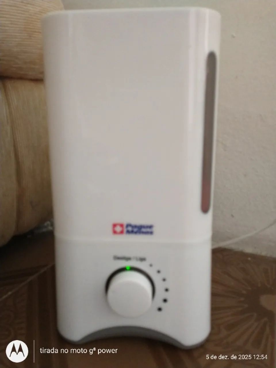 UMIDIFICADOR DE AR PAGUE MENOS - CAPACIDADE 3 LITROS - SEMI NOVO.