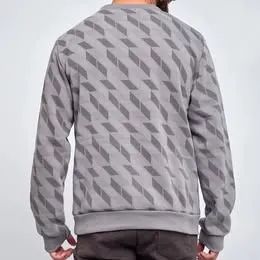 Blusa Masculina Trendy Estampado Cinza Claro - Tamanho G - Foto 2