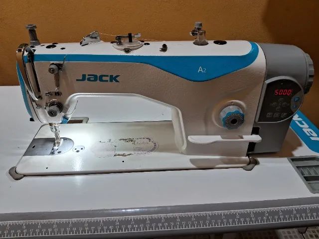 Máquina Reta Eletrônica Jack A2 Direct Drive com Corte De Linha - COMPLETA (220v) - Foto 3
