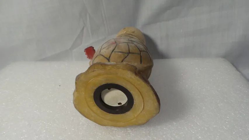 Abajur luminária incompleta antiga tartaruga vinil walma brinquedos - Foto 4