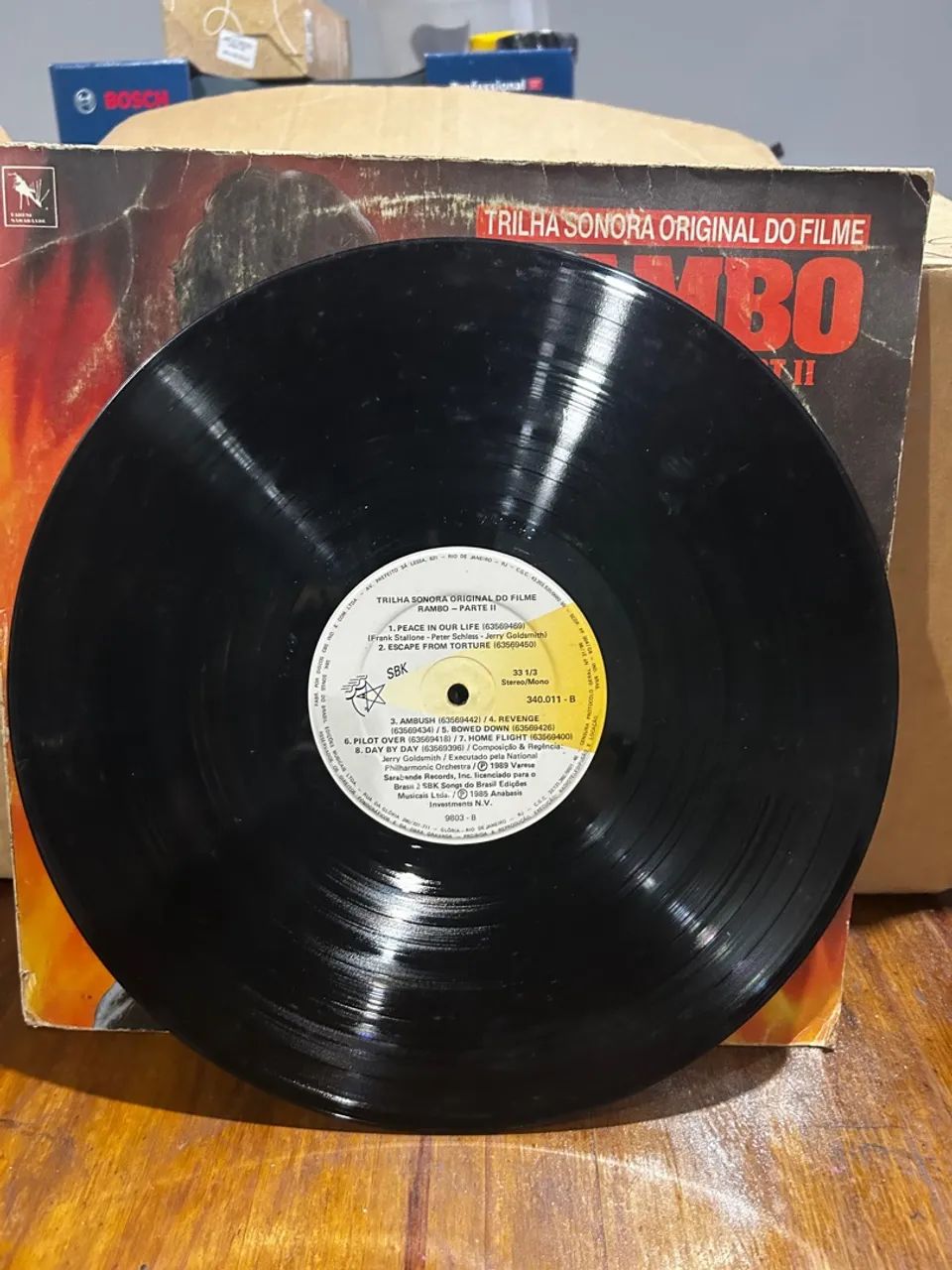 Rambo II - Trilha Sonora Original (Jerry Goldsmith e Frank Stallone) - Foto 3