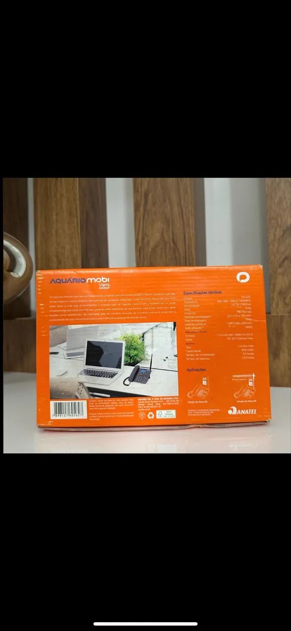 Telefone Celular Rural De CHIP  Mesa Aquário Ca-42s  Desbloqueado Para qualquer Operadora - Foto 3