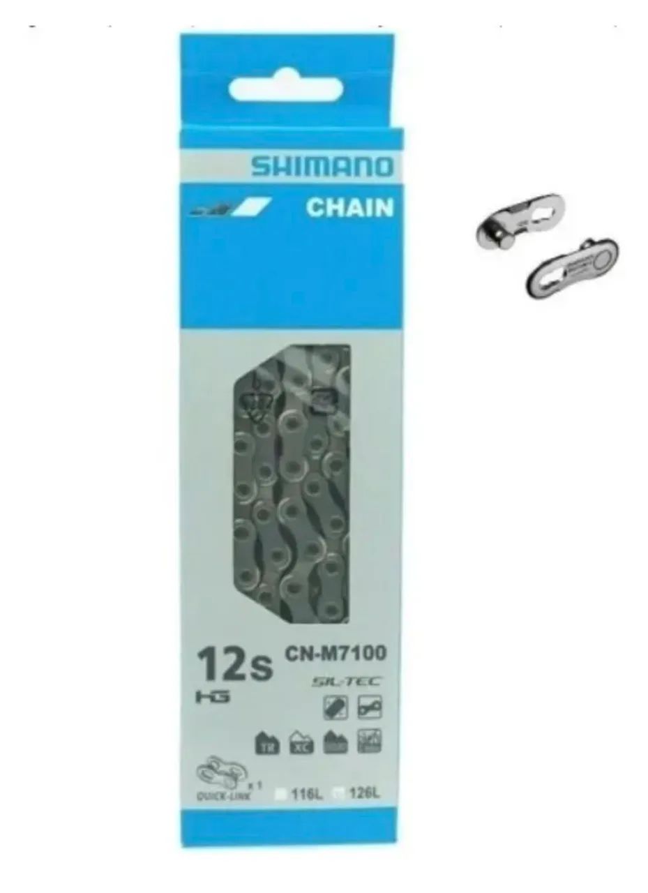 Corrente Shimano CN-M7100 12s 126 Elos Siltec - Foto 2