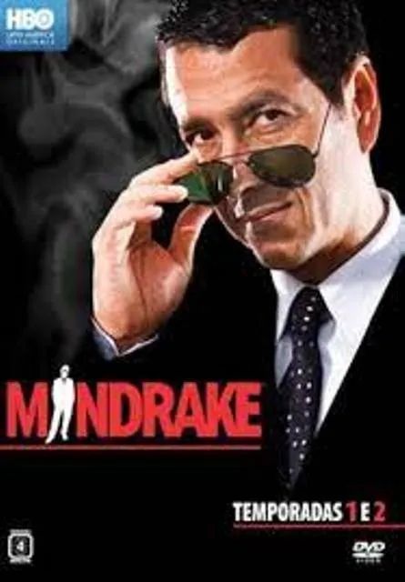 Série Mandrake HBO Temporada 1 e 2 Dvd Box Raro
