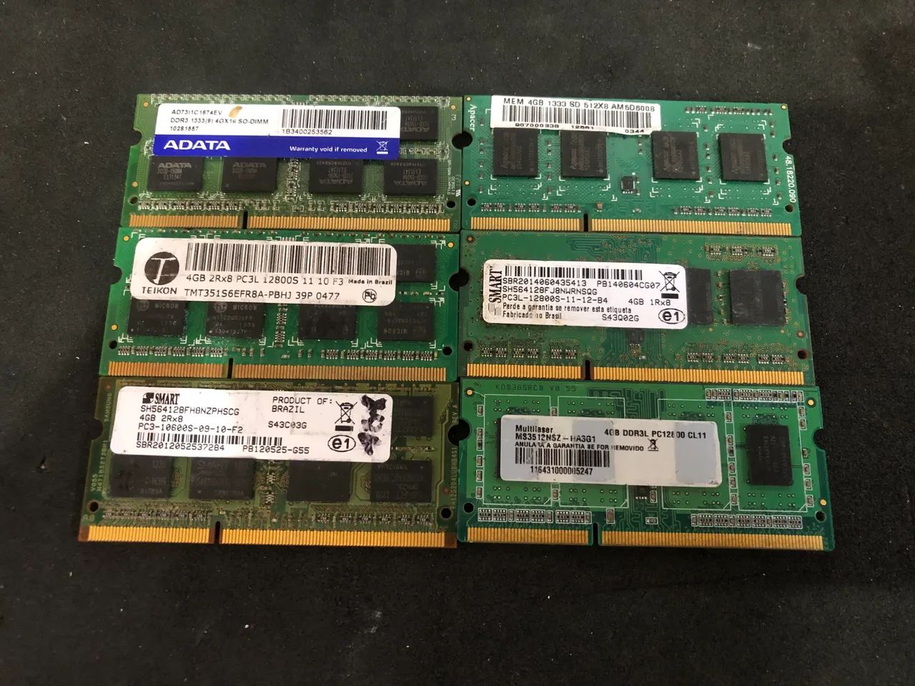 Memória para notebook 