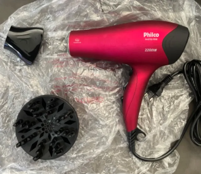 Secador de Cabelos Philco Pink