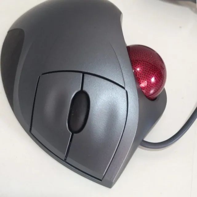 Mouse Trackball Logitech TrackMan Wheel - Troco por SSD - Foto 5