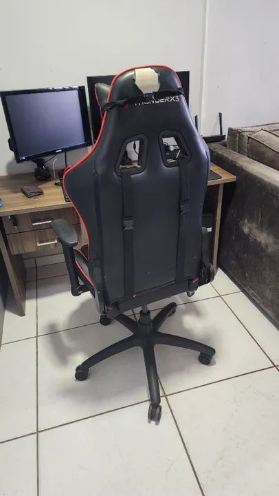 Cadeira Gamer - Base de Metal - Foto 2